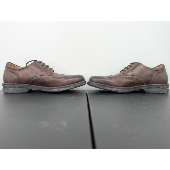 Pikolinos Brown Leather Wingtip Oxford Shoes Men’s 40 Lace-Up Comfort Timeless - Picture 6 of 10